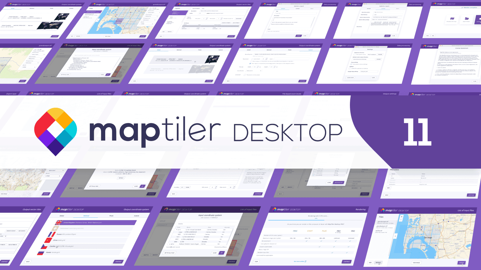 New UX for geodata processing tool