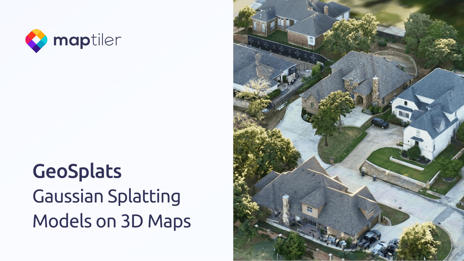 GeoSplats: Gaussian Splatting Models on 3D Maps