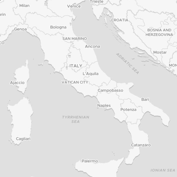 Dataviz light map style