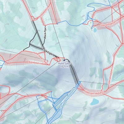 Piste map