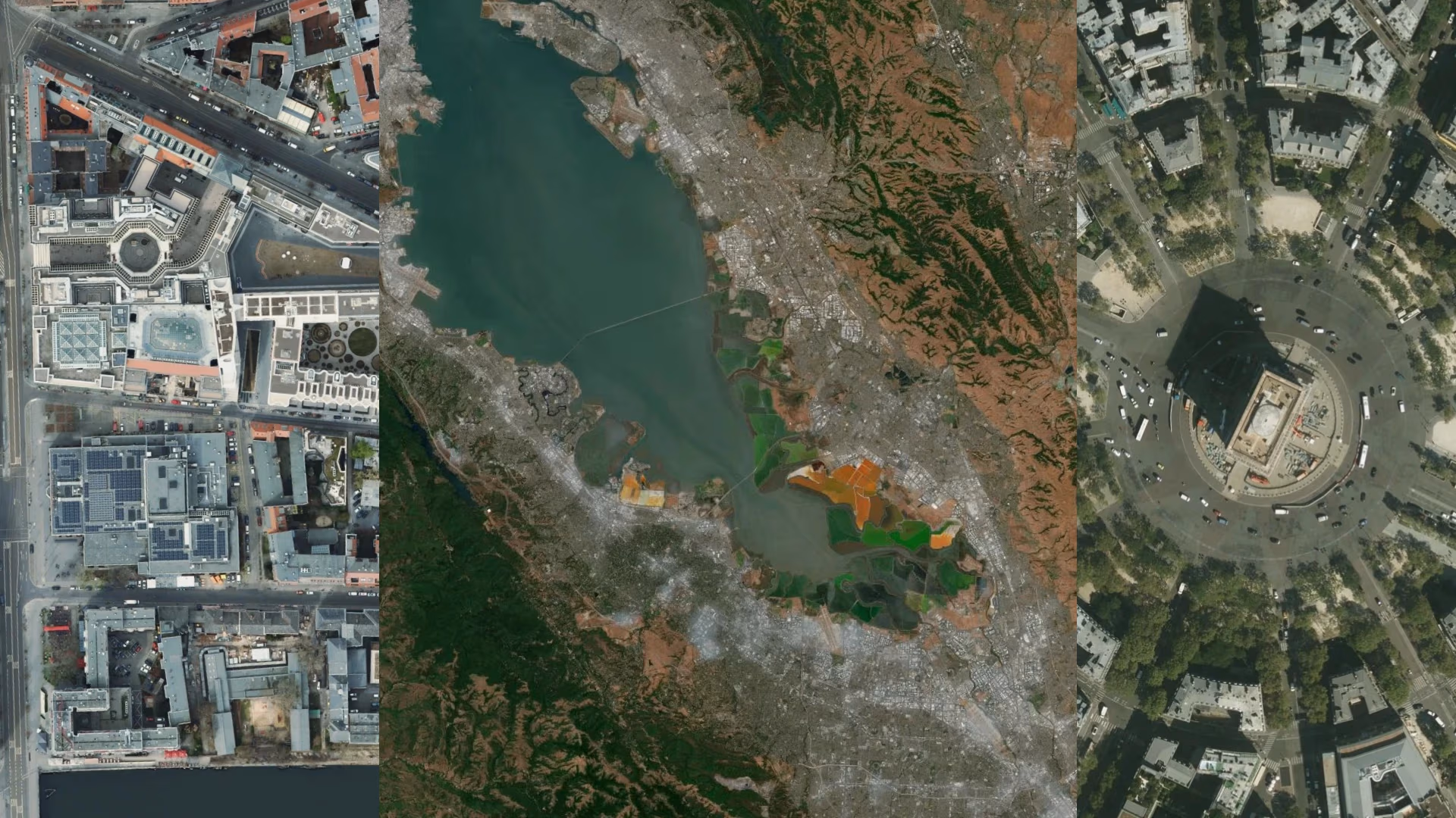 satellite imagery of entire world in seamless map