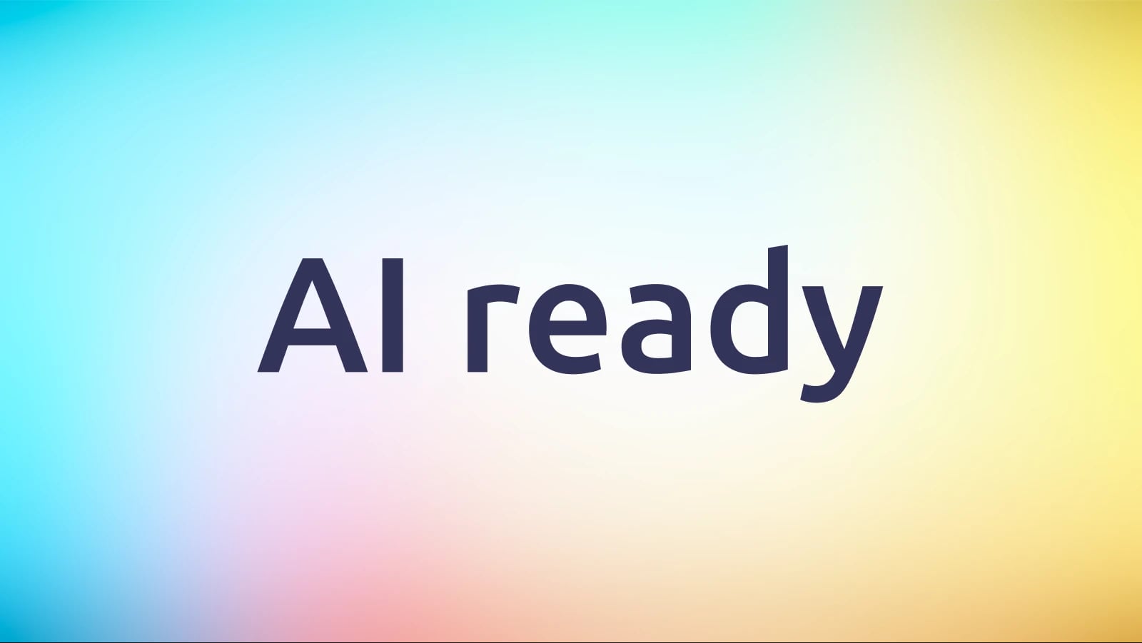 AI ready 3D maps
