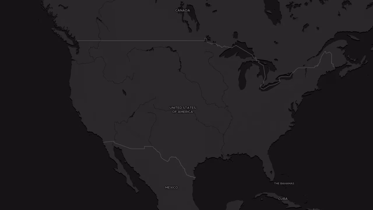 dark map of usa