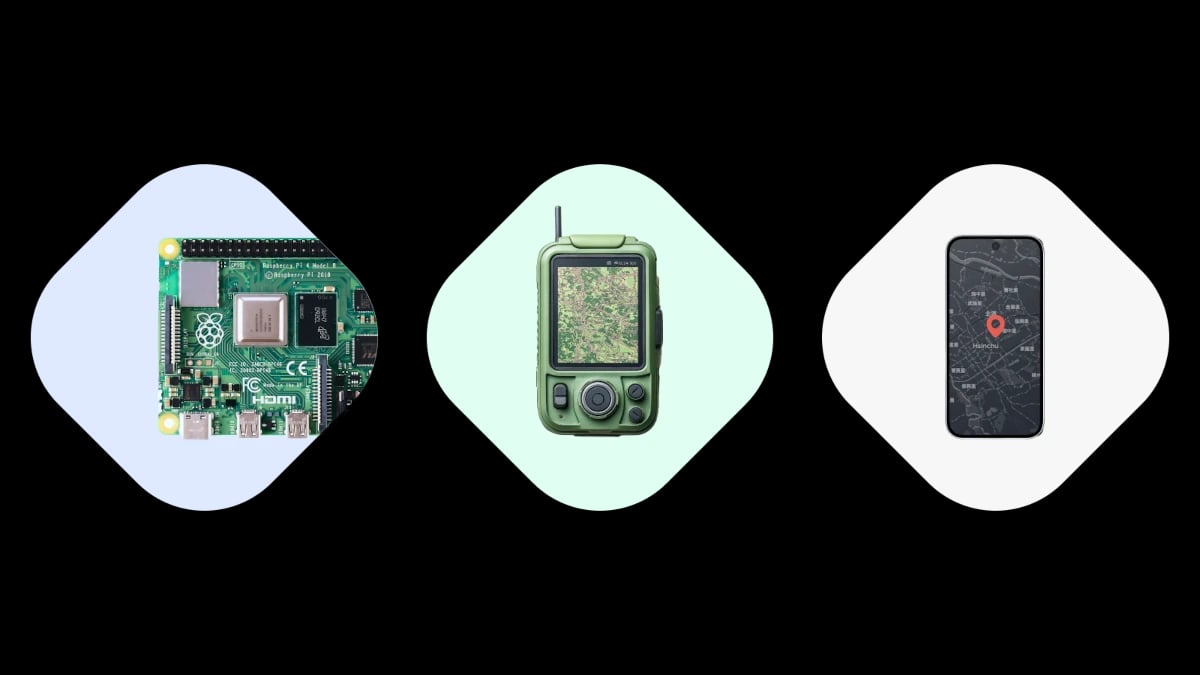 Embedded devices with maps