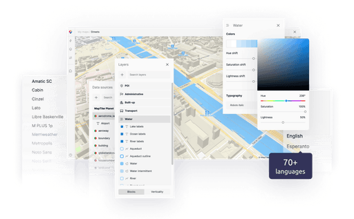 Maps API for web & mobile developers | MapTiler