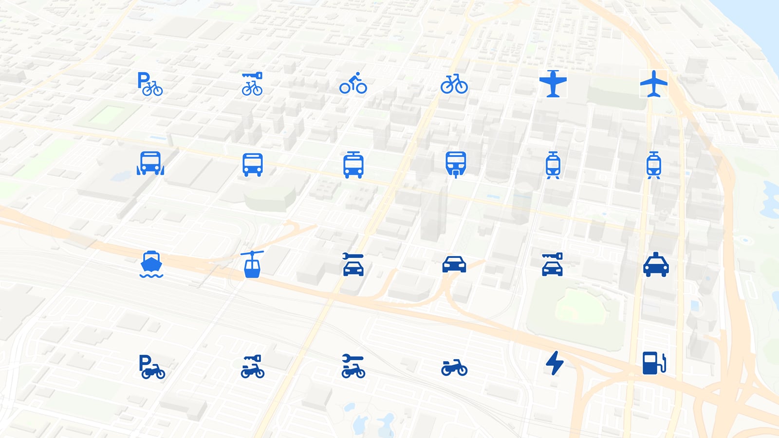 New icons for our map styles