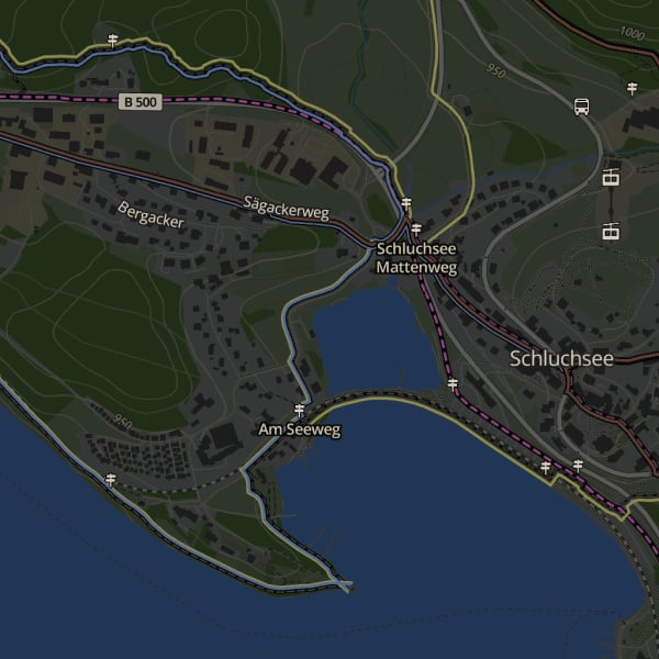 Dark Outdoor Activity Maps