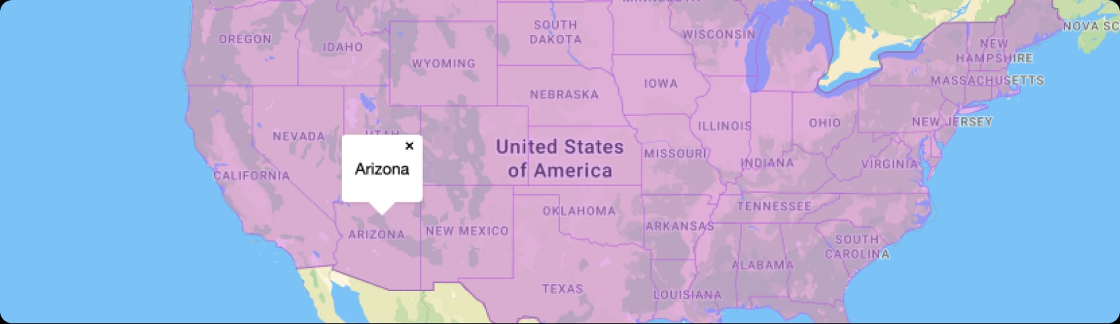 Polygon information map