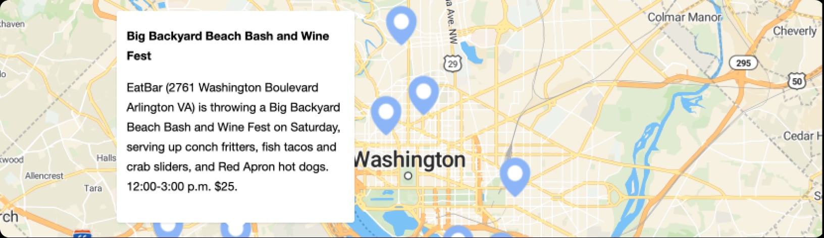 Show popups on hover