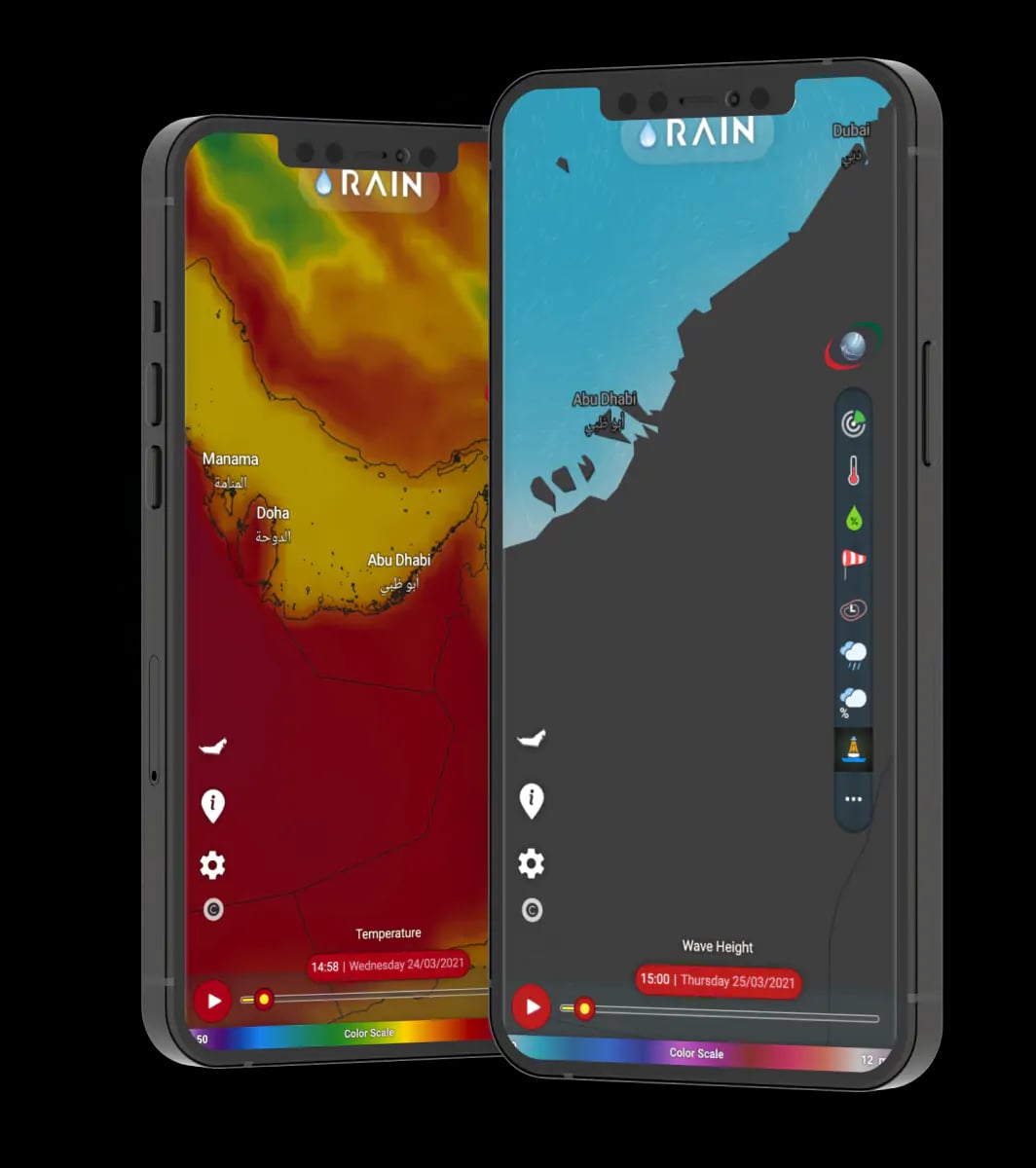 Rain mobile app