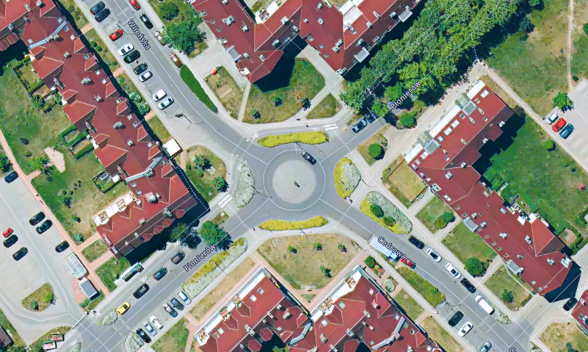 High-res satellite map
