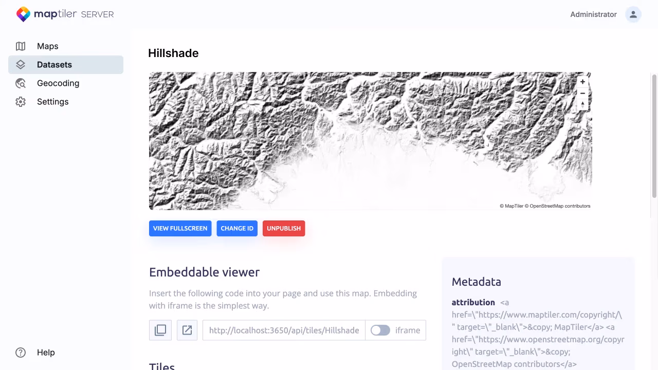 Embedable viewers on-prem