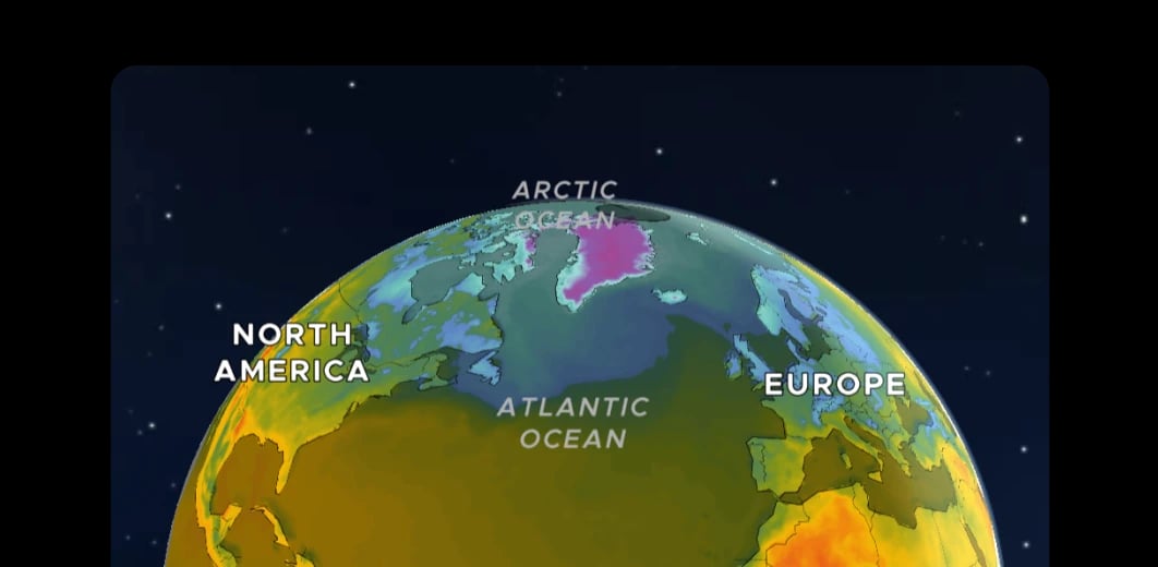 Weather map