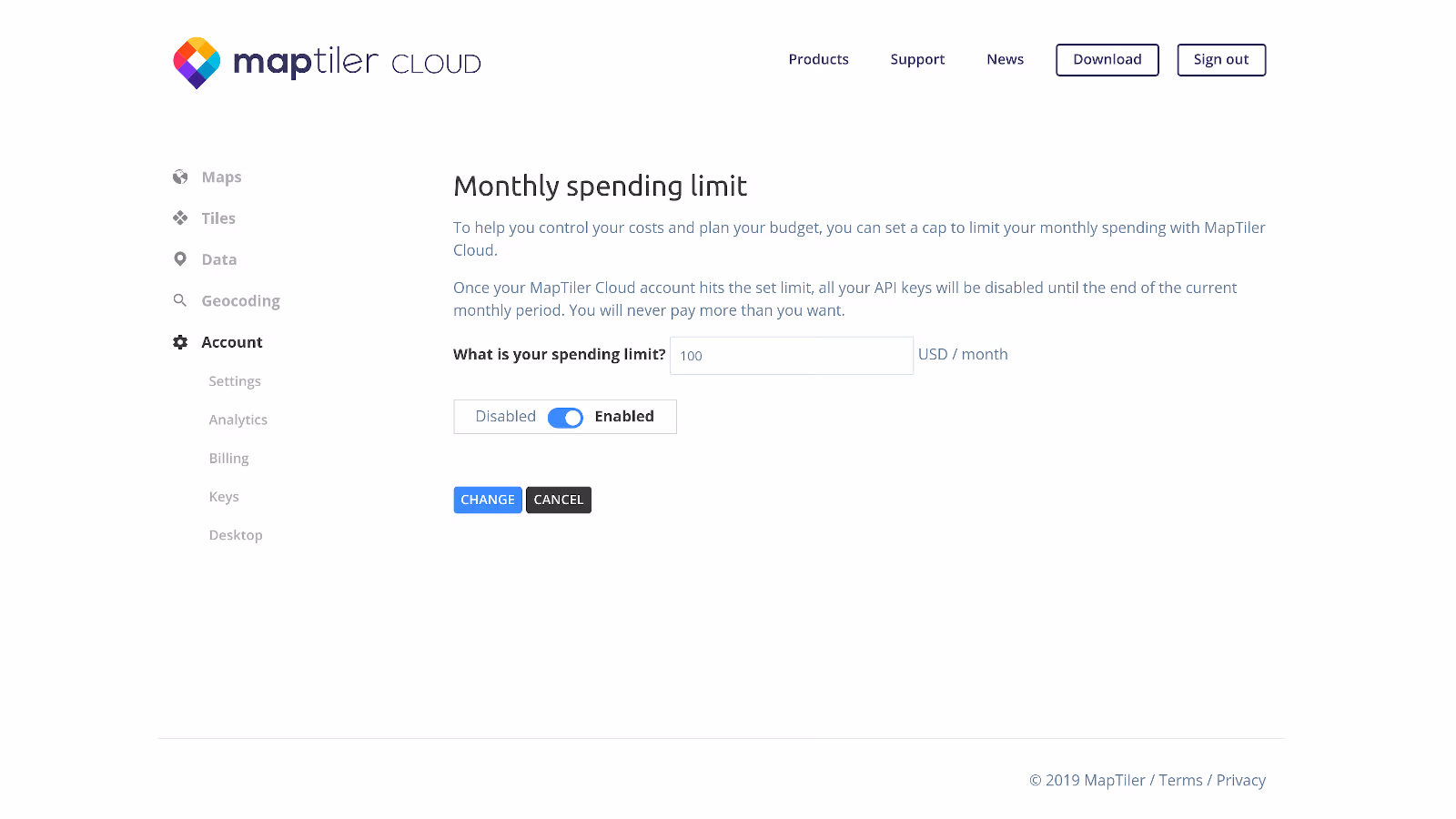 Manage your costs
