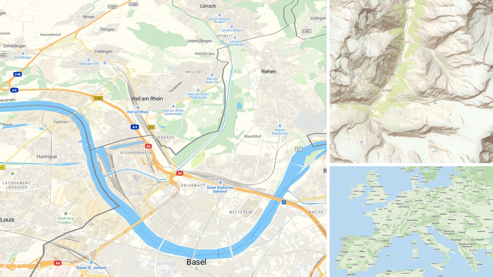 New generation of streets maps