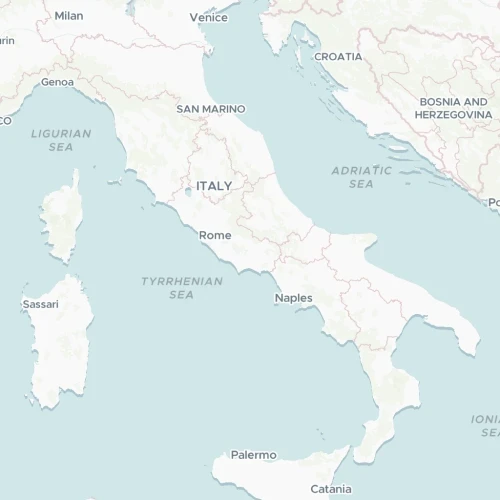 Dataviz map style with default colors