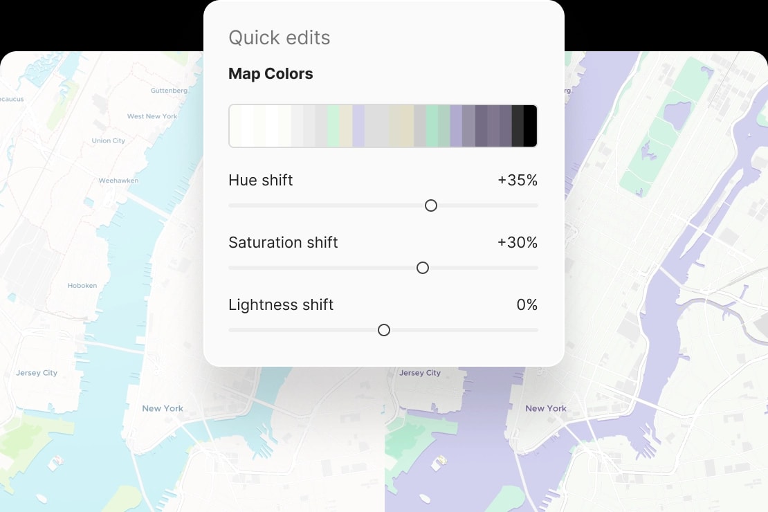 Design your own map style