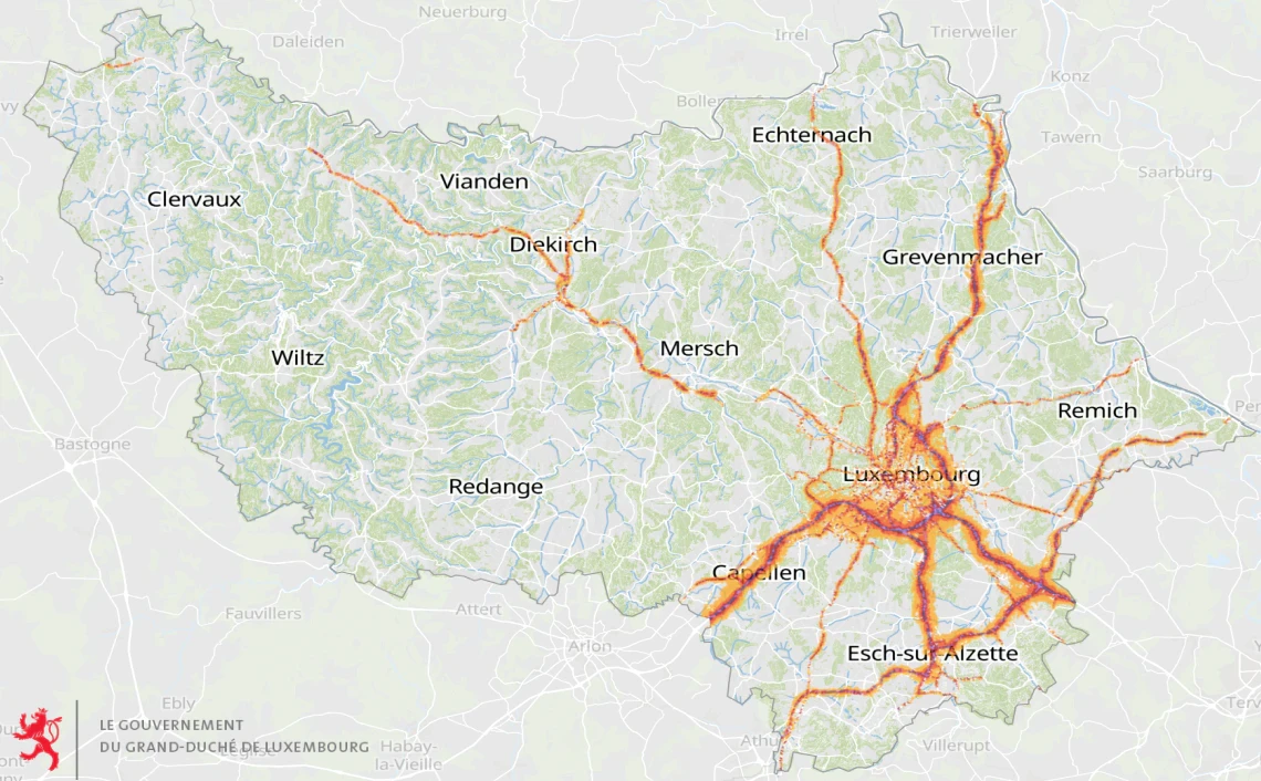 Luxembourg Geoportals