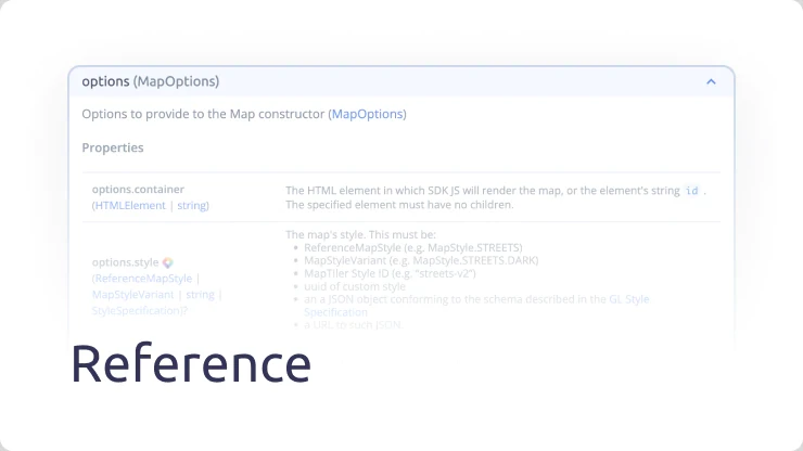 MapTiler SDK Reference