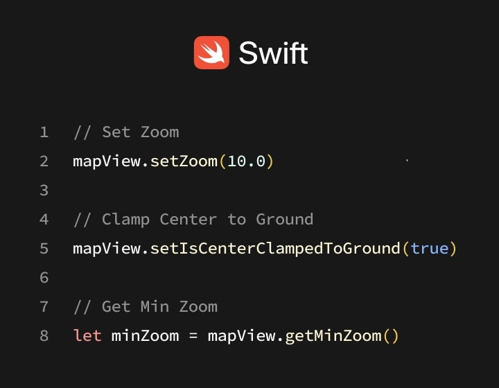 Swift maps SDK