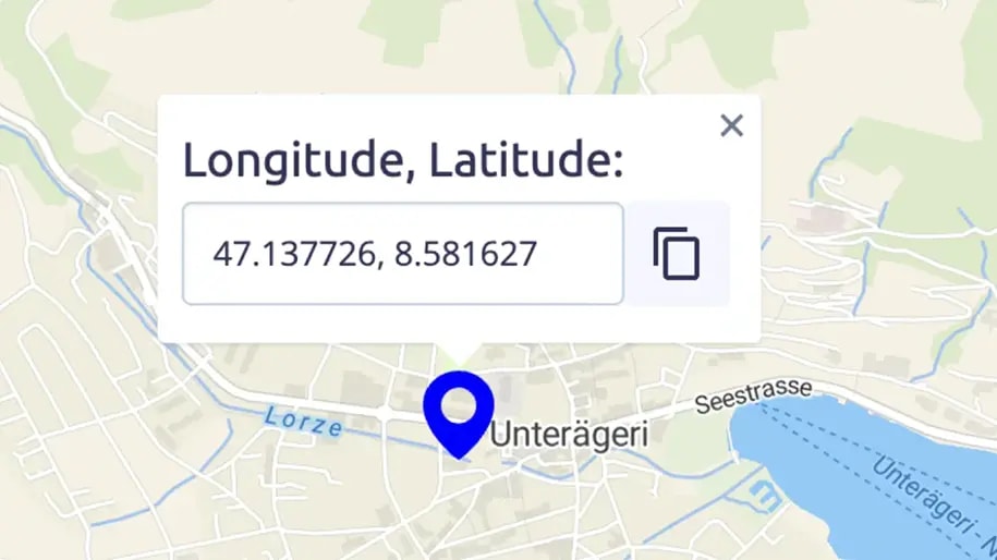 Coordinate finder tool