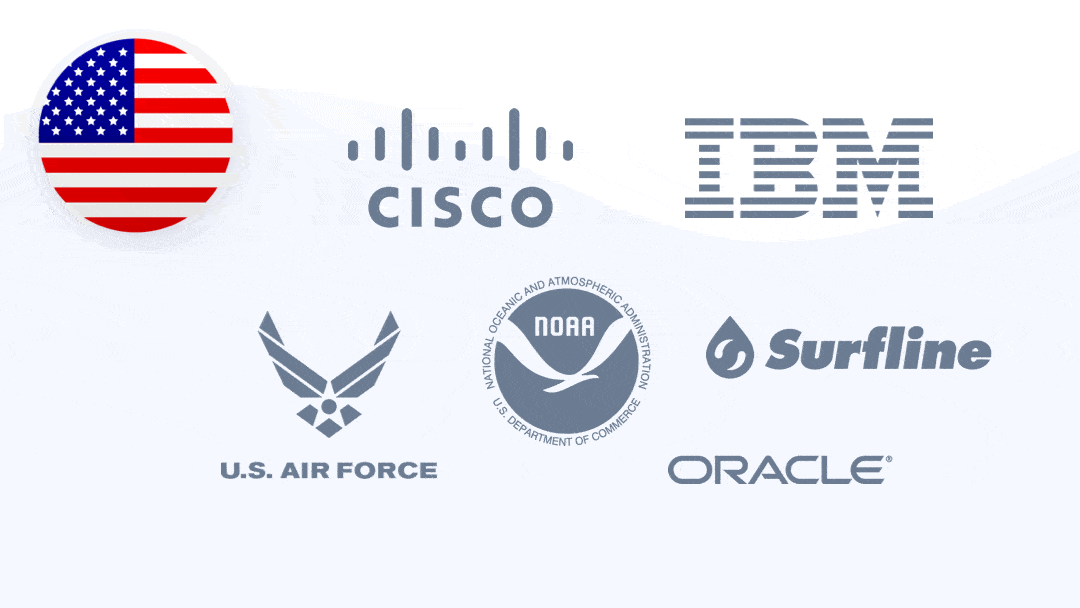 Customer logos based on location