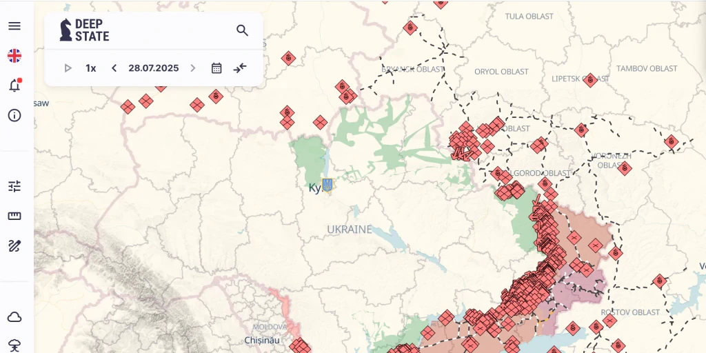 Deep State Map of Ukraine war