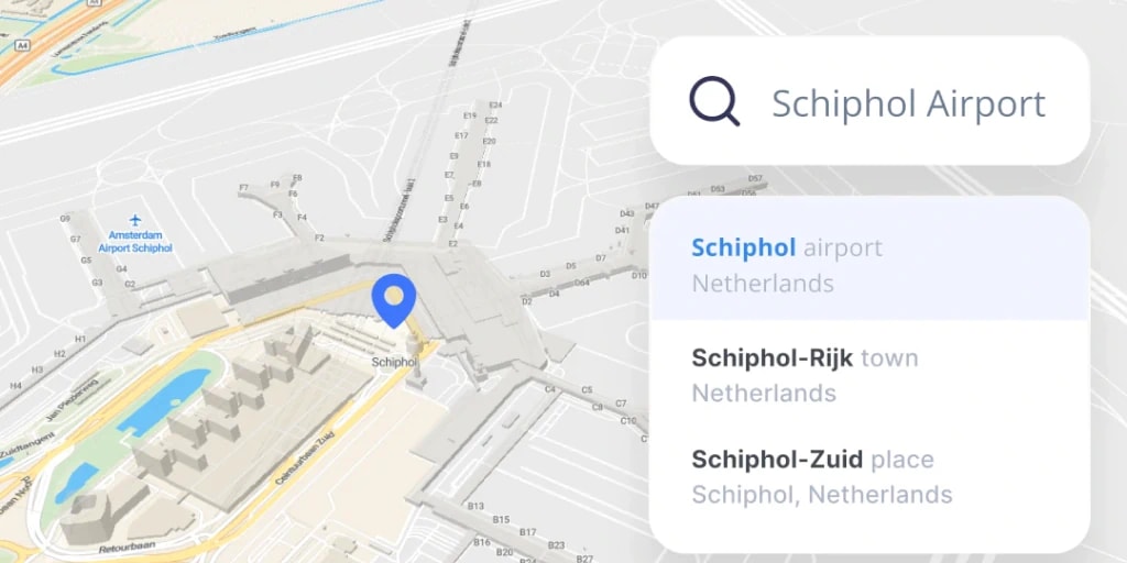 Geocoding & address search playground