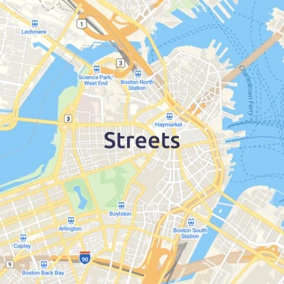 Streets map
