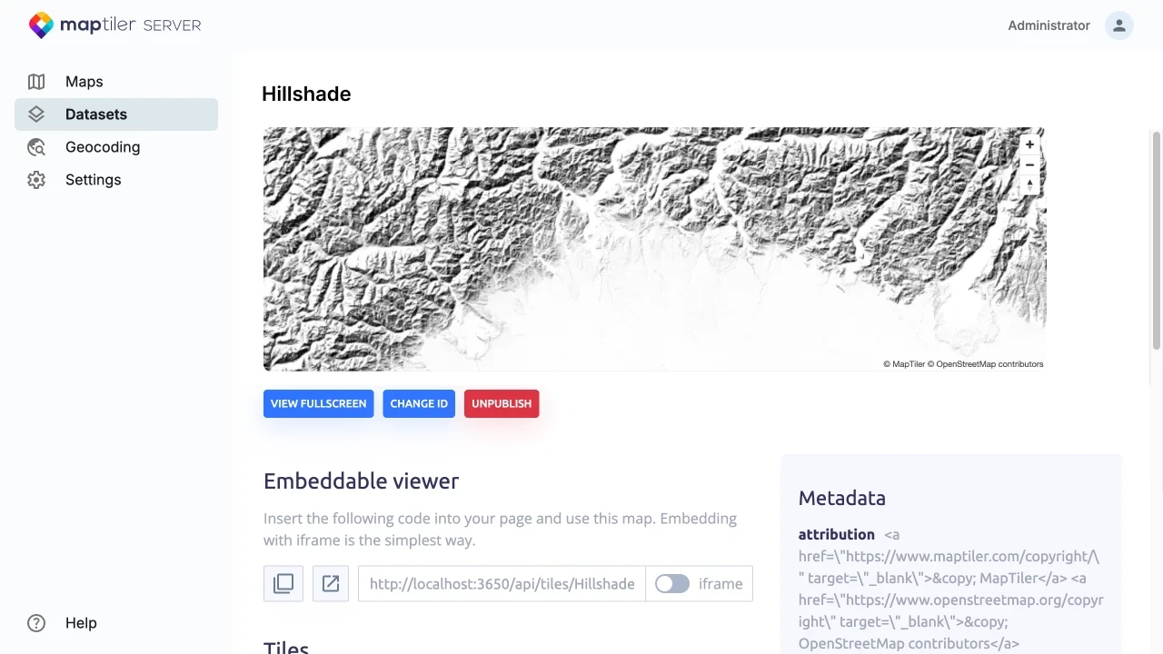 Embedable viewers on-prem