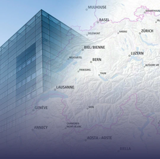 Swisstopo map