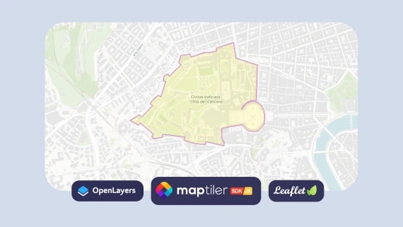 Vector data editor for OpenLayers, Leaflet, MapTiler SDK