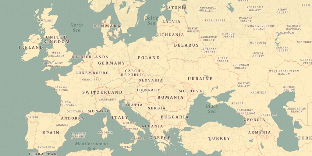 Historical-looking map