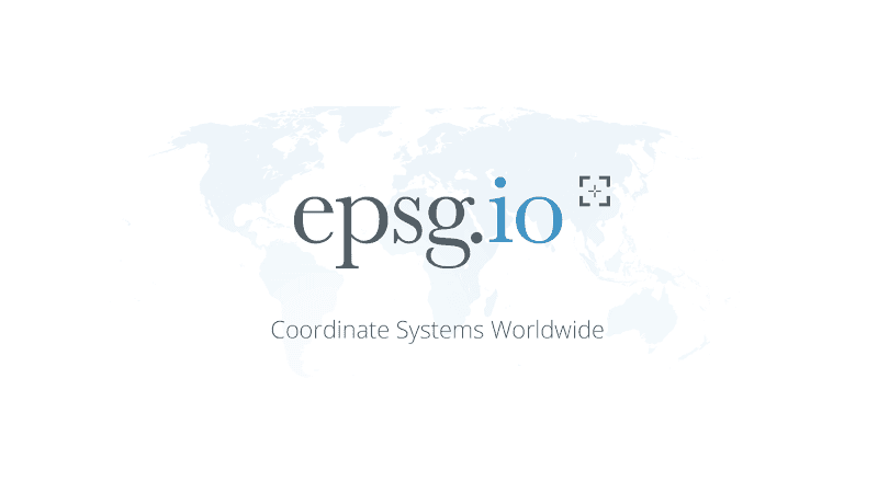 Find EPSG coordinate systems worldwide