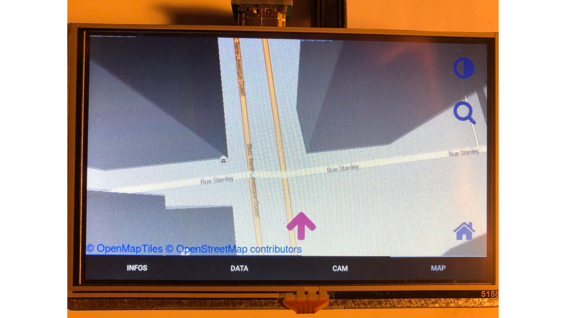 DYI car navigation with OpenStreetMap