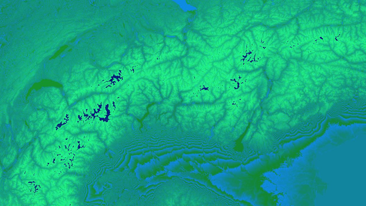 RGB terrain
