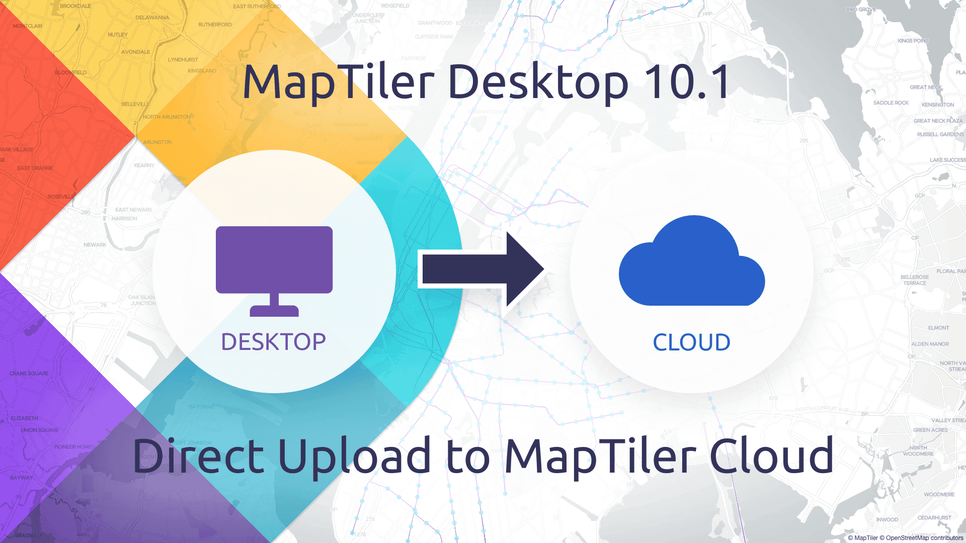 Map hosting for geodata