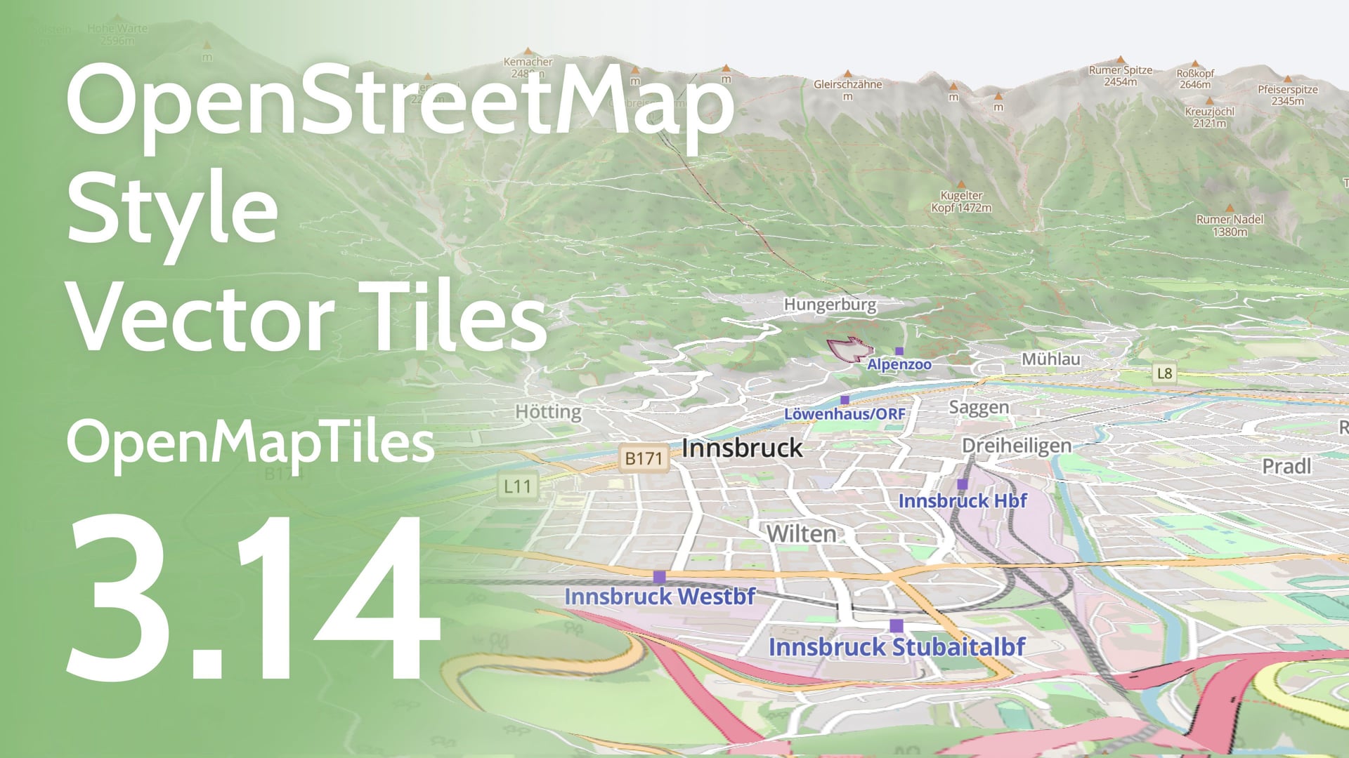 Open-source vector tiles implementation of OpenStreetMap default style