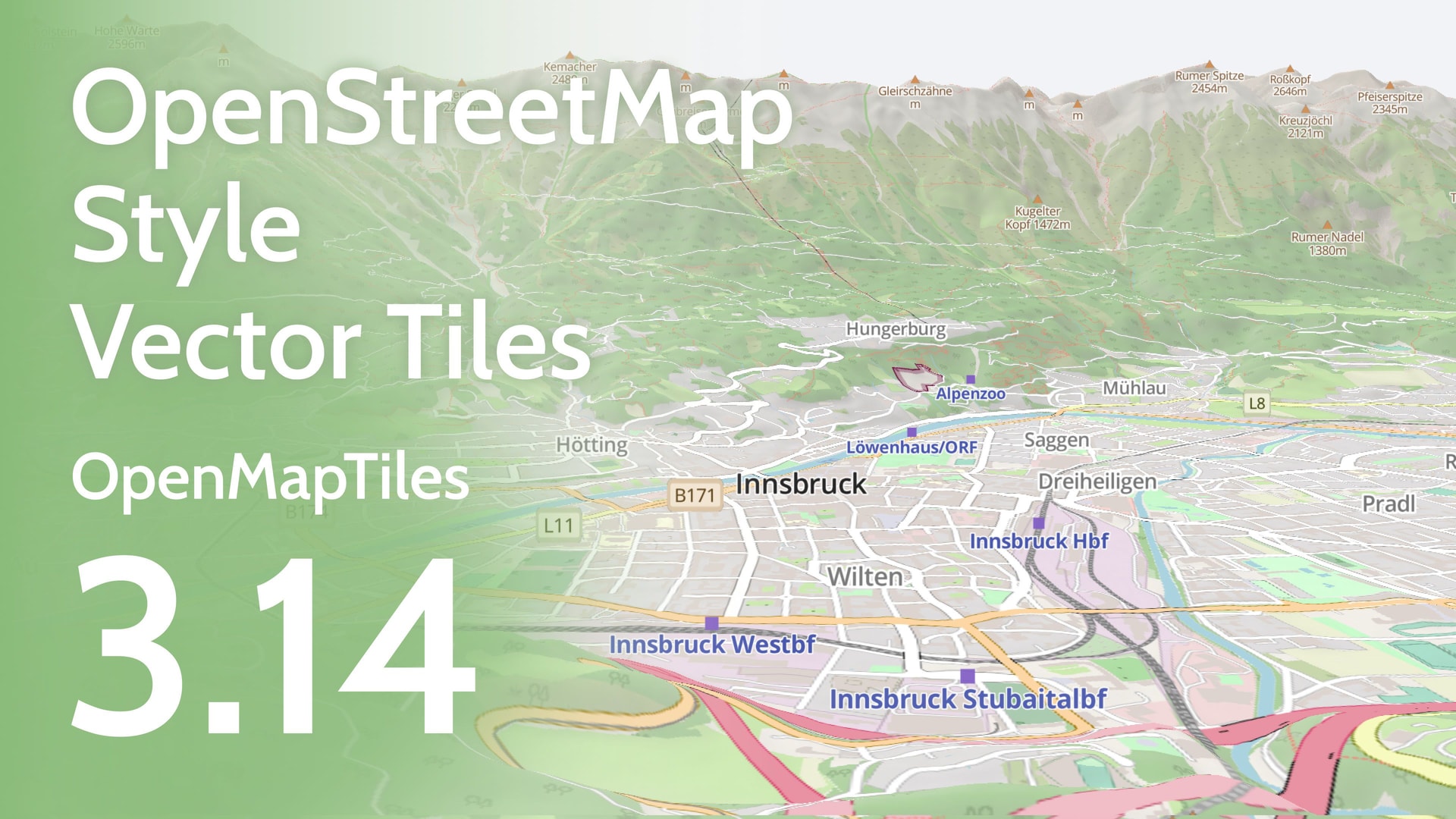 Open-source vector tiles implementation of OpenStreetMap default style