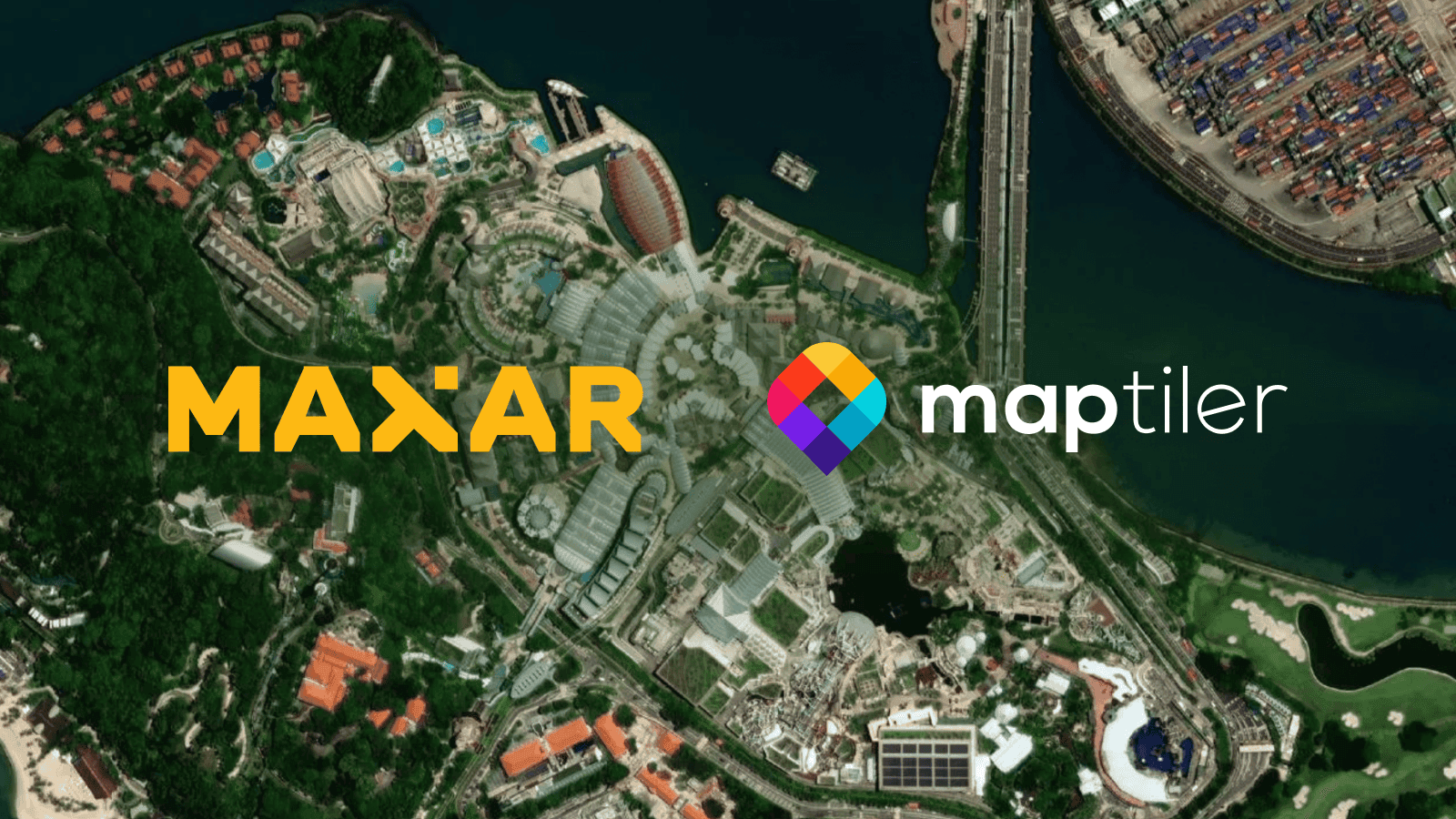 Affordable global satellite map