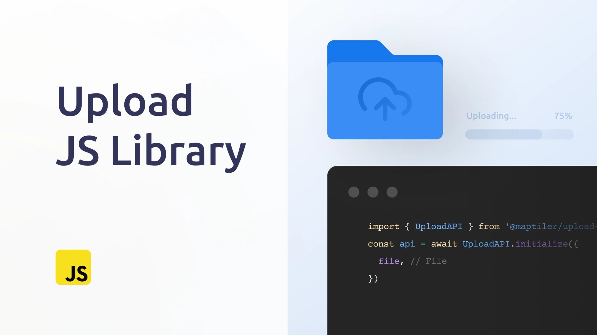 Upload JavaScript Library