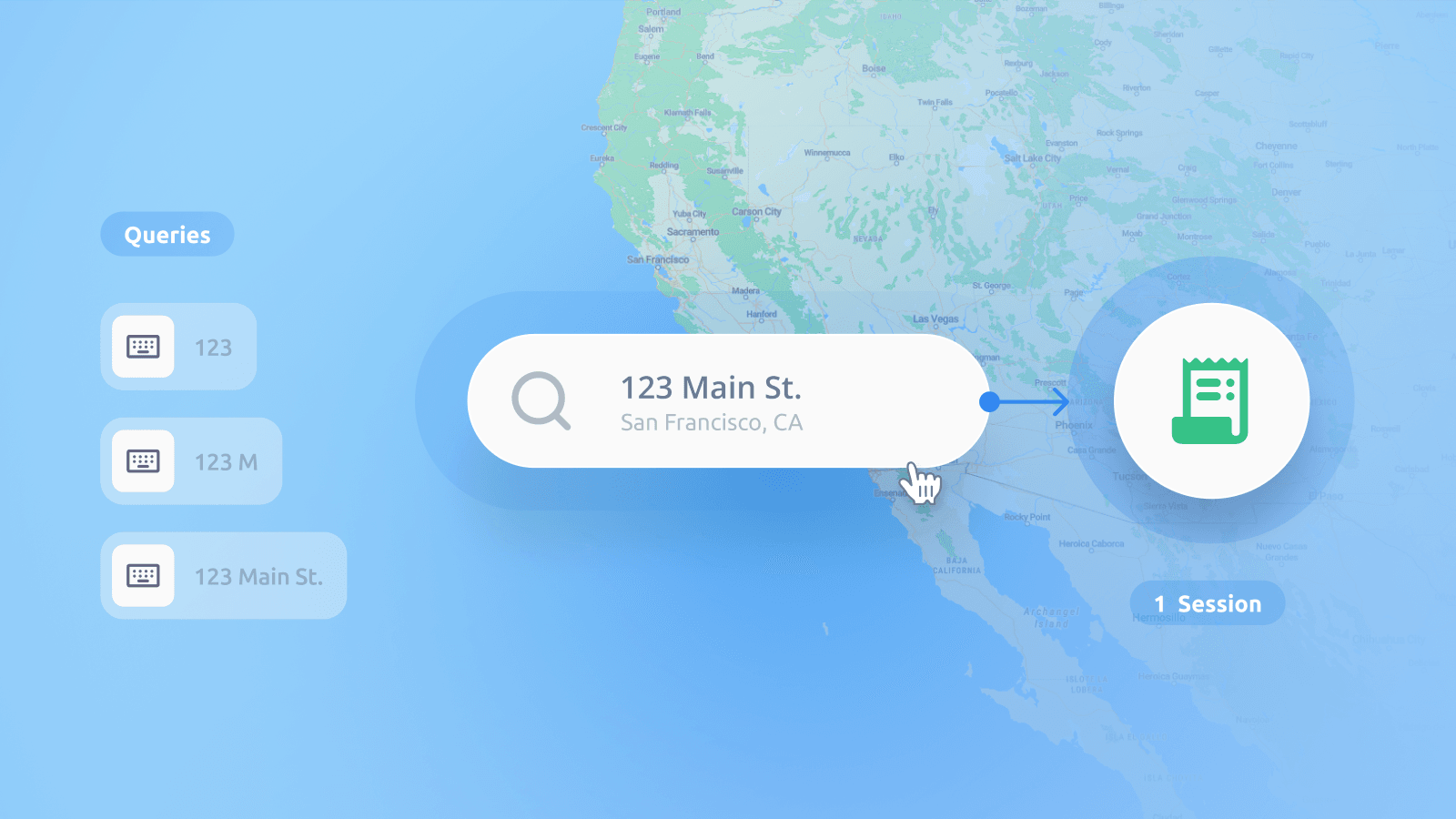Session Based Geocoding