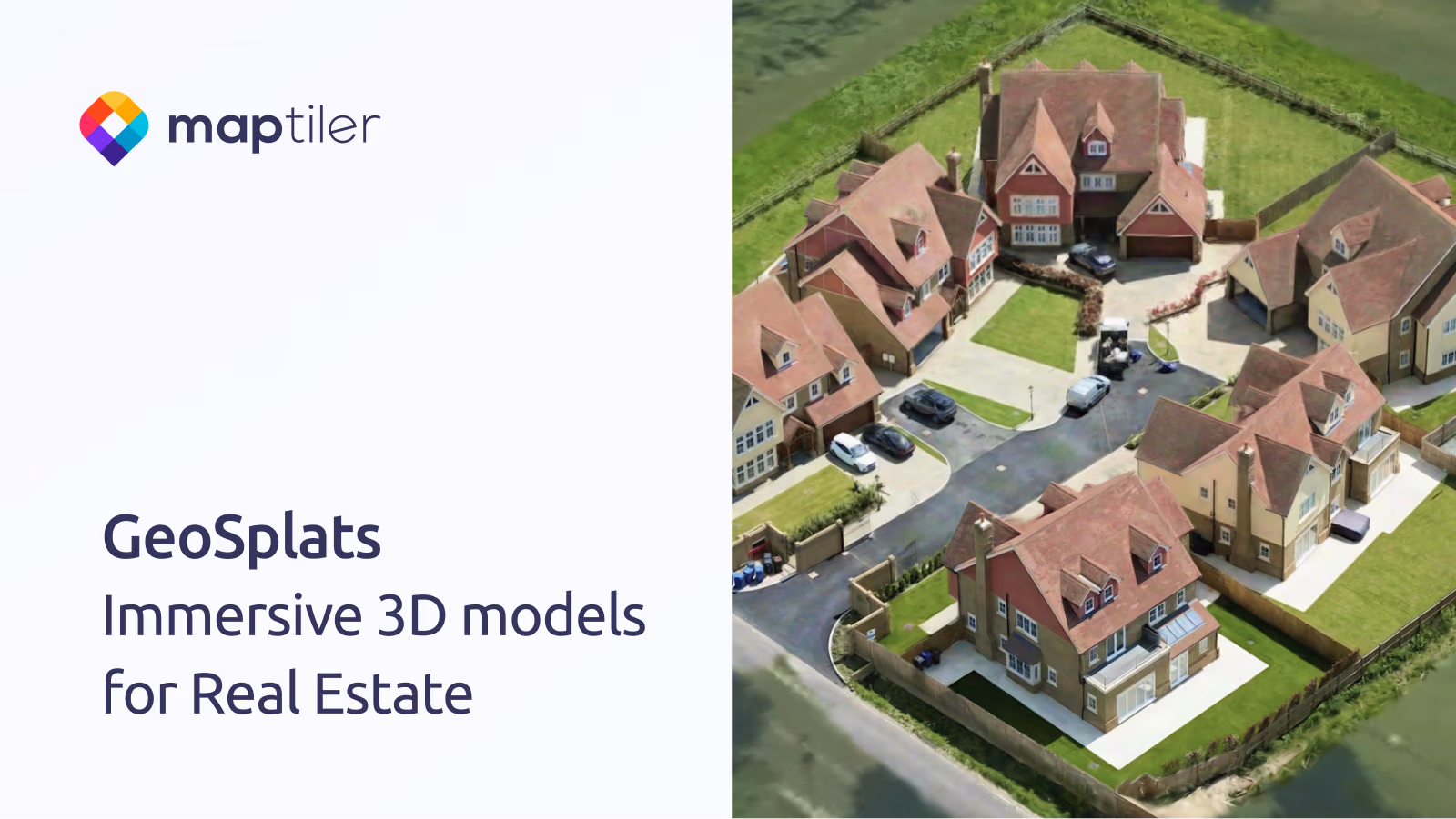 Immersive 3D models on maps for real estate marketing