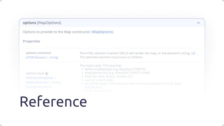 MapTiler SDK Reference