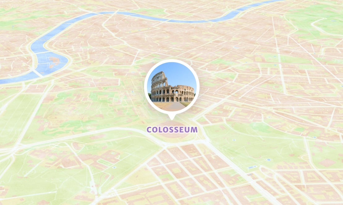 Aquarelle historical city