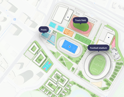 Automated data processing of GIS datasets, CAD drawings, and drone imagery