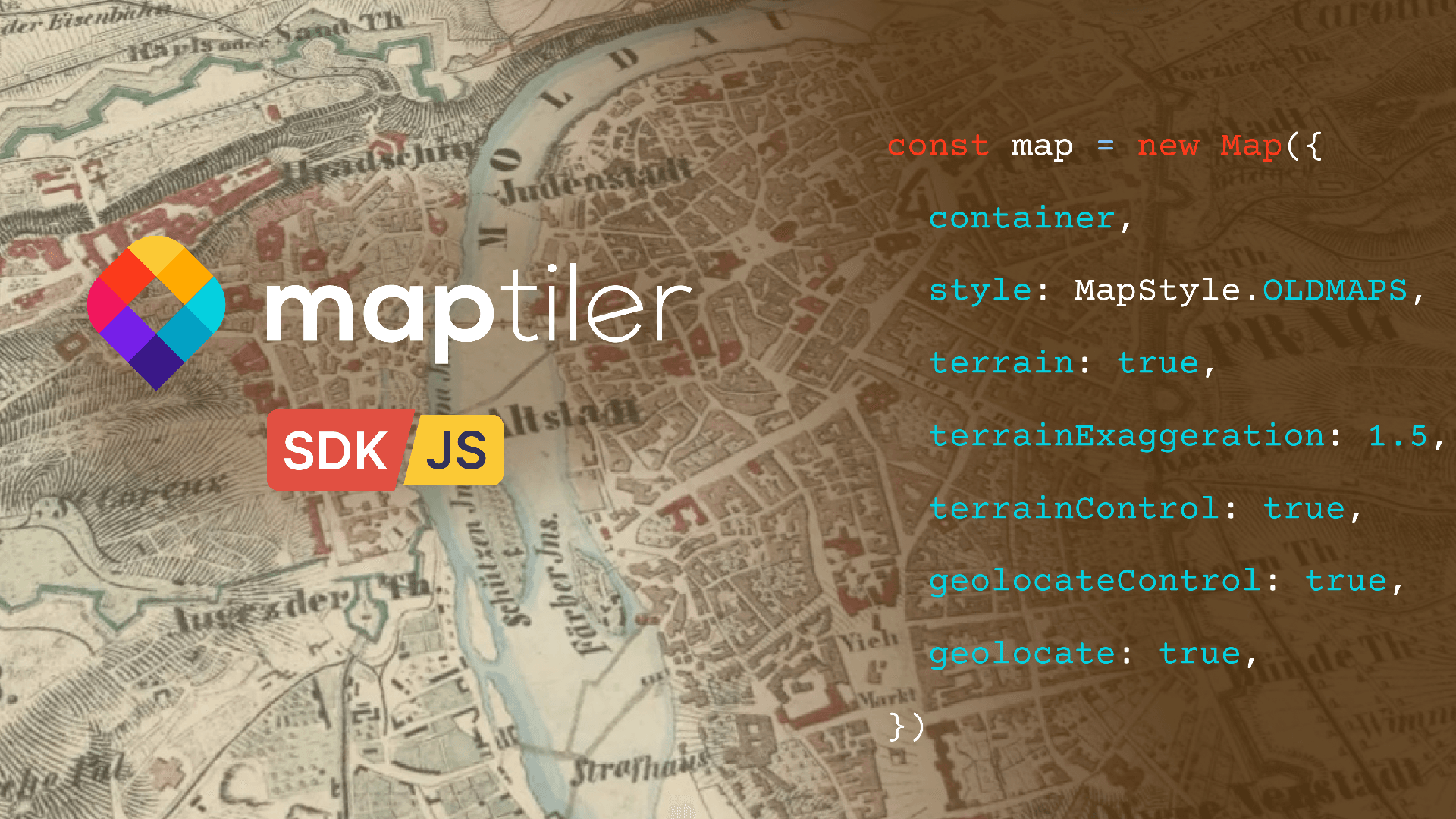 Old maps using modern JavaScript libraries