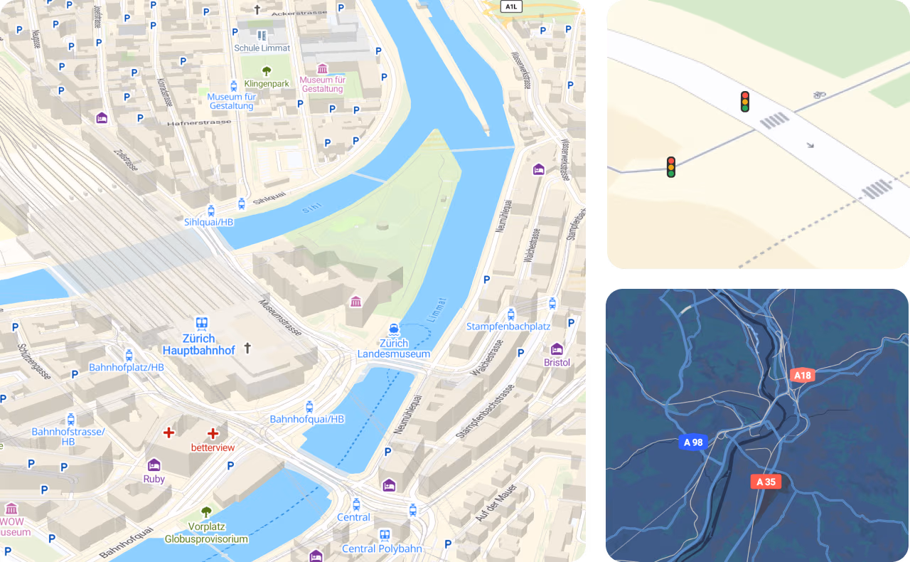 New map styles