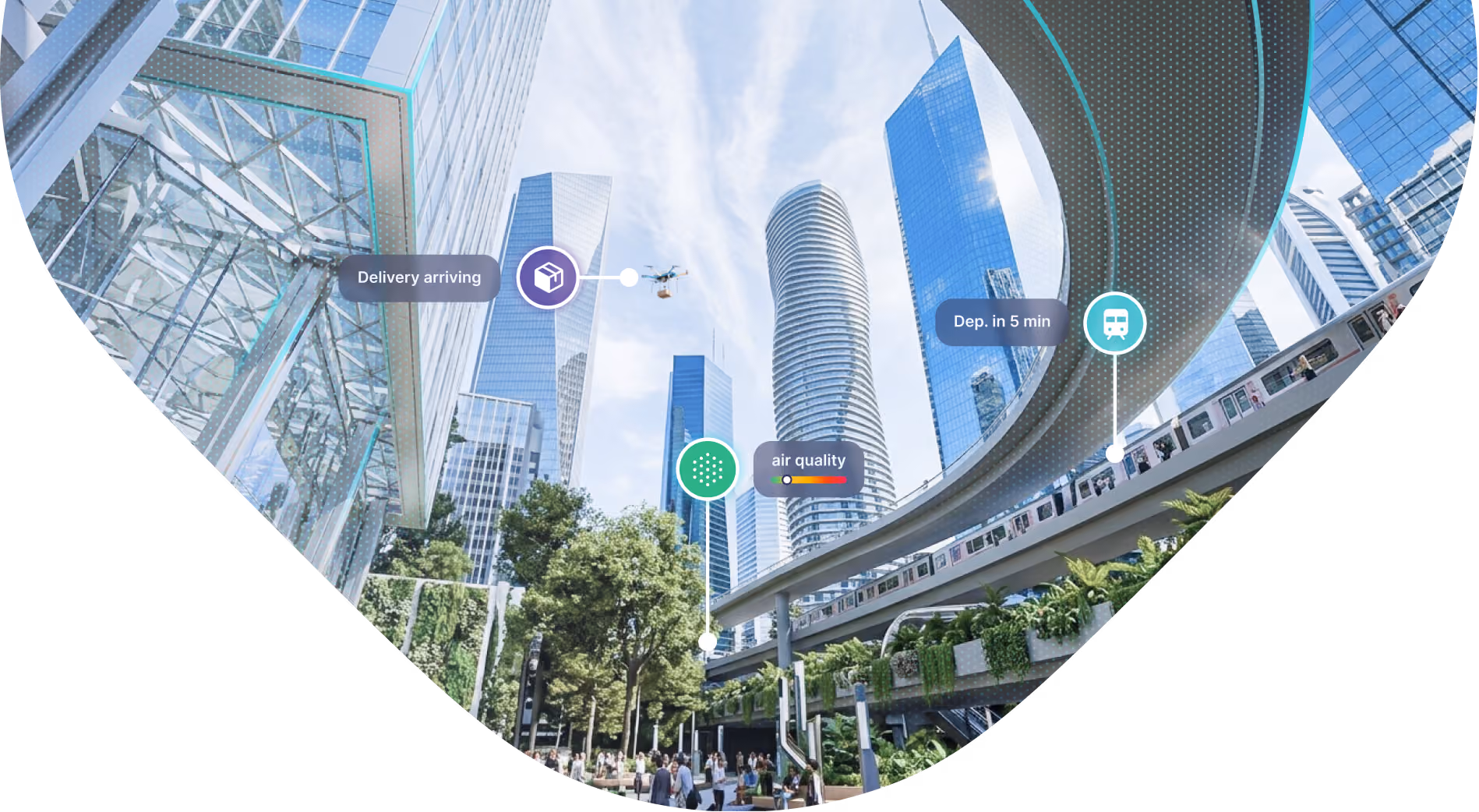 Display Smart City data over basemaps and build 3D city models with GeoSplats