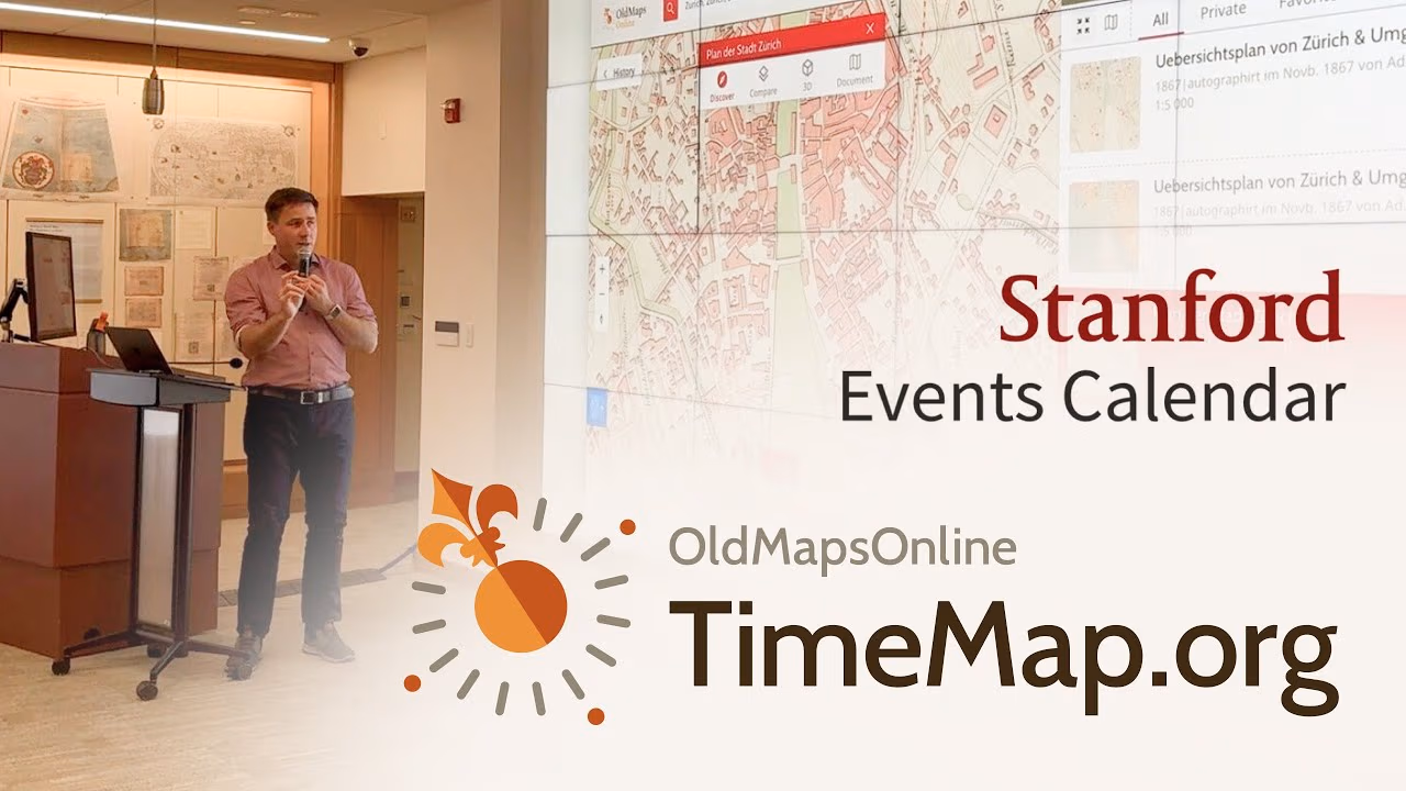 Petr Pridal is talking on Stanford, introducing the new TimeMap.org project